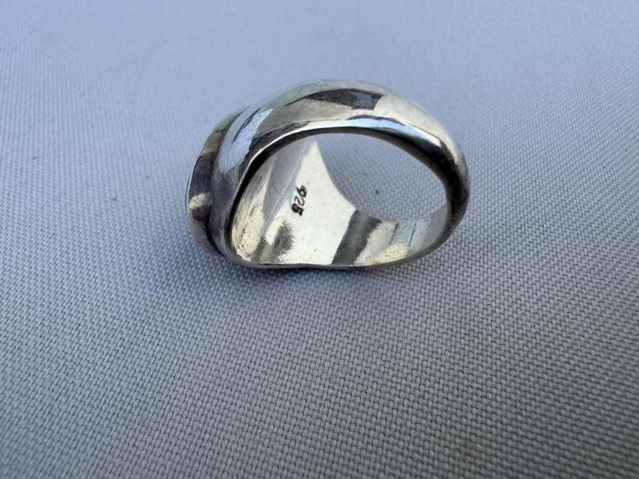 Inel din argint si ametist