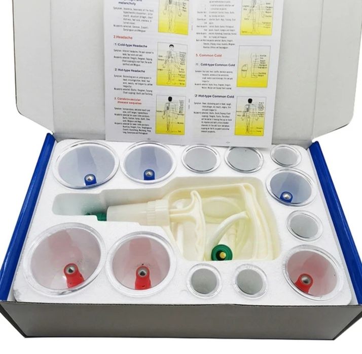 Хиджама набор Вакуумные банки 12 шт