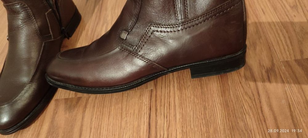 Зимняя обувь (кожа)