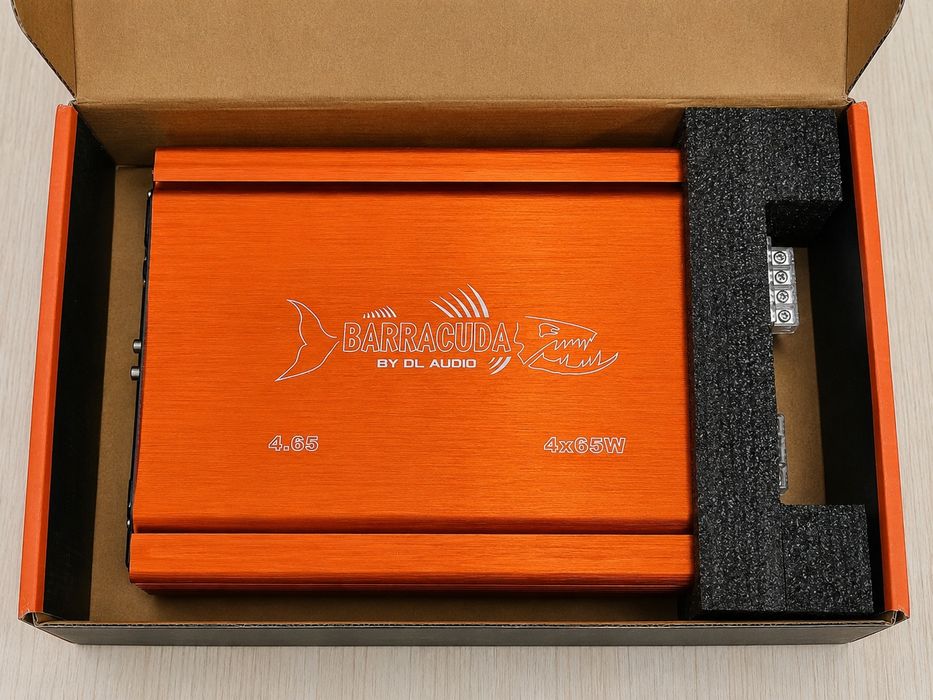 Оригинал Barracuda 4.65 усилитель 4х канальный