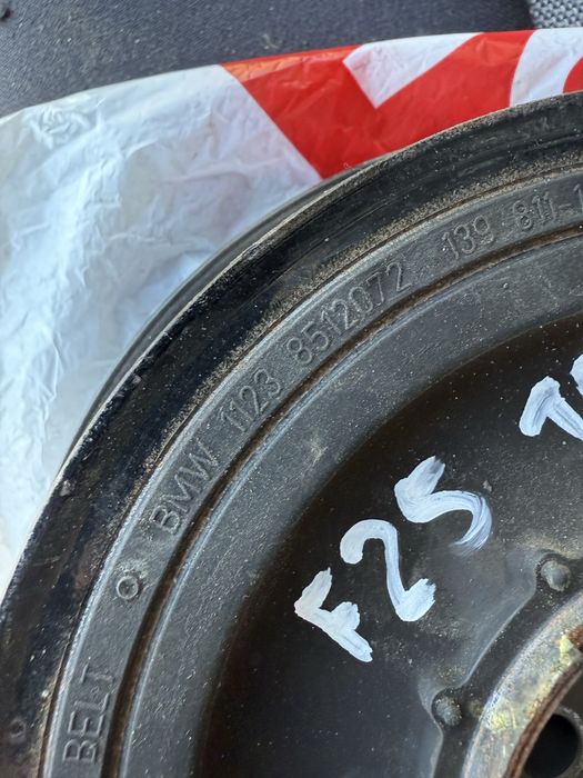 Демпферна шайба Бмв N47N OEM(dempferna shaiba Bmw N47)