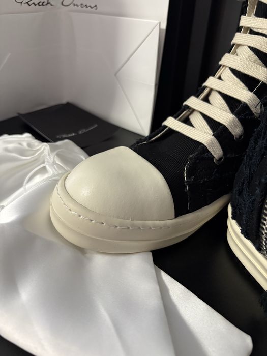 Rick Owens Ramones Denim Slashed