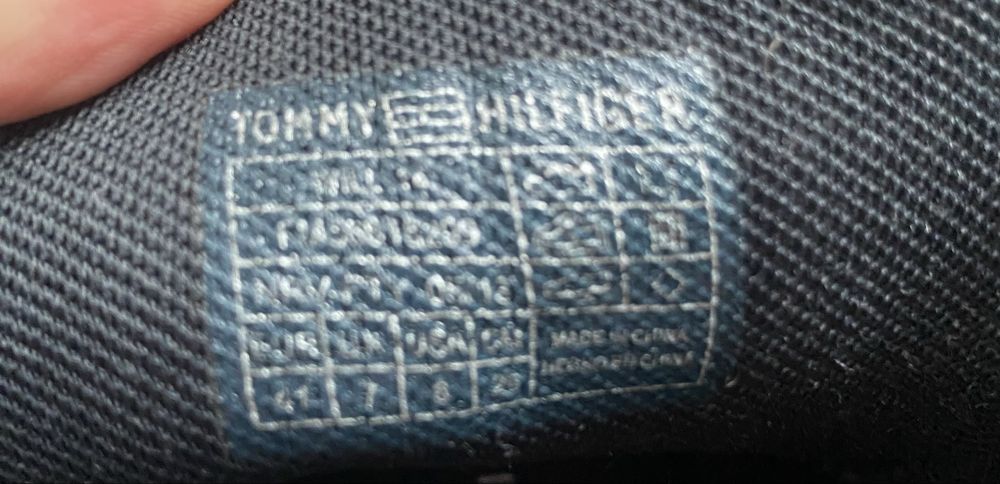Adidași  înalți Tommy Hilfiger