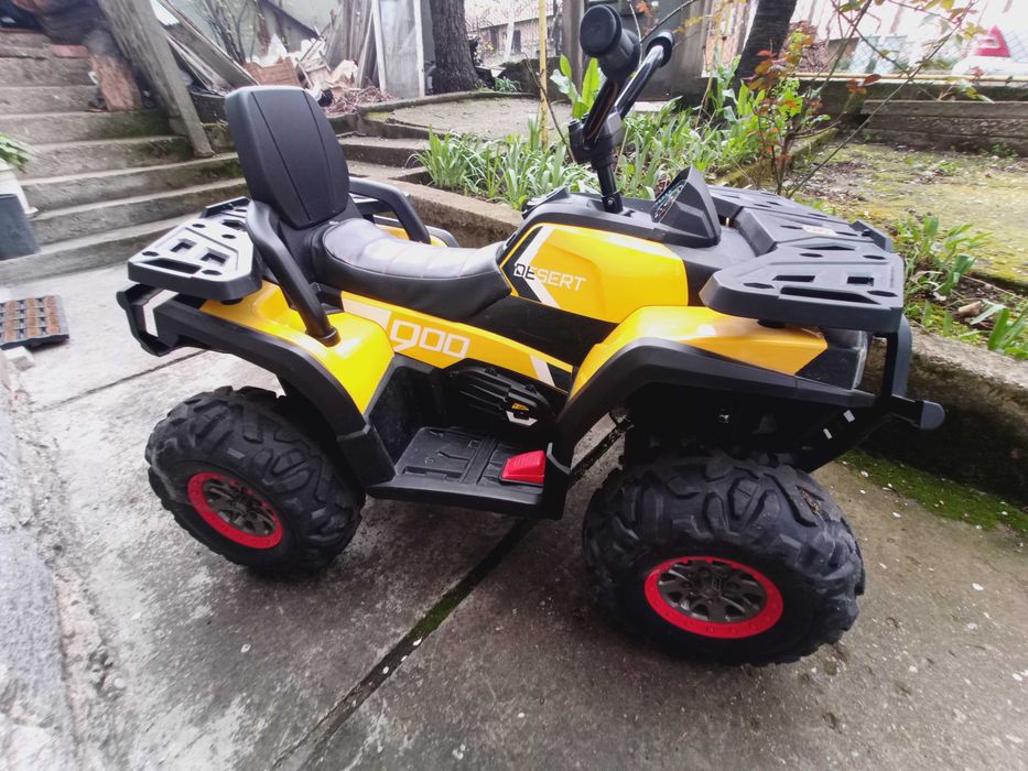 Акумулаторно бъги Moni - Desert, XMX607, жълт металик