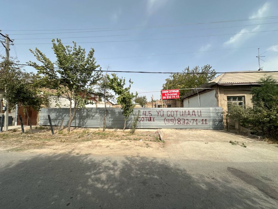 Yer sotiladi 5 sotiq ozimiki.Свой участок 5 соток