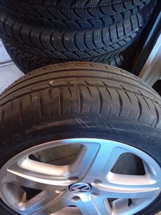 Jante vw touareg r19 cu cauciucuri vara 275/45/R19 impecabile