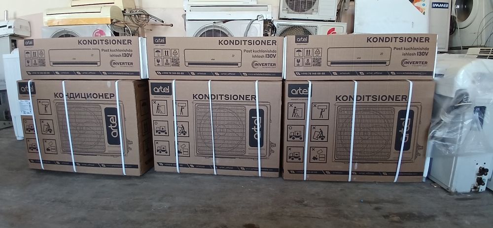 Artel Inverter konditsionerlari.12 tali