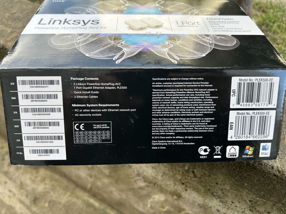 Adaptor Powerline Cisco Linksys