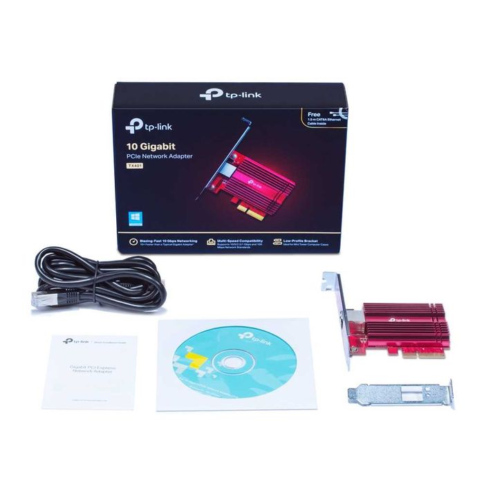 TP-Link TG-3468/TX201/TX401 Гигабитный/2,5/10 адаптер PCI Express +/