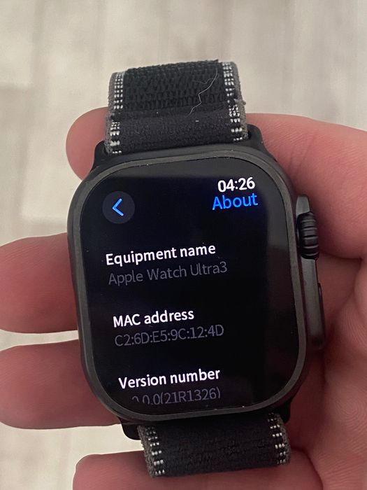 Apple iWatch Ultra 3 smartwatch смарт часовник
