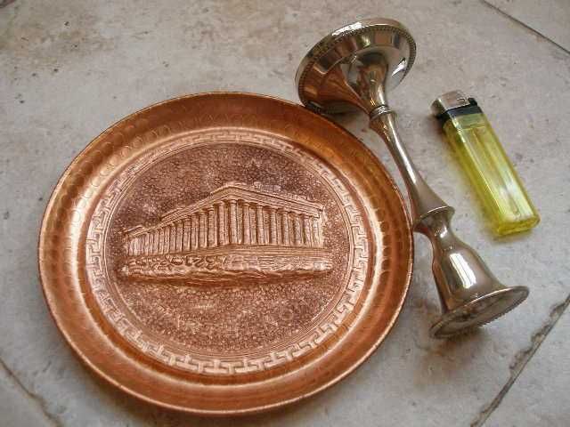 Чиния/Пано Свещник