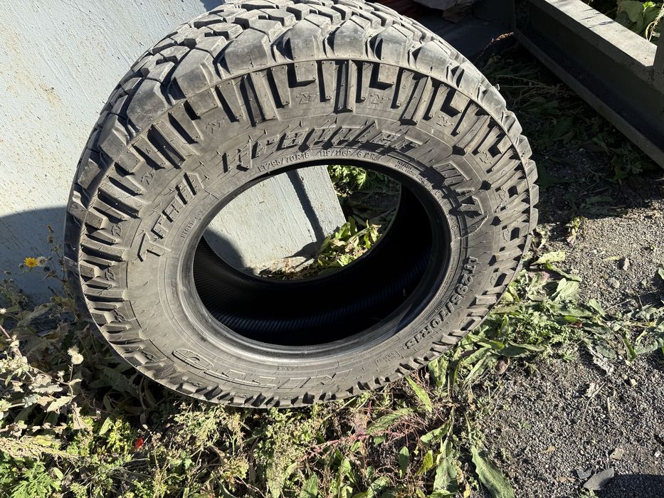 Продам шины nitto trail grapling МТ 295/70/18. 5 штук