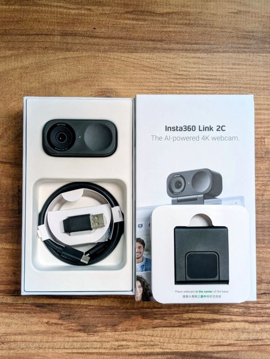 Camera Web 4K Insta360 Link 2C
