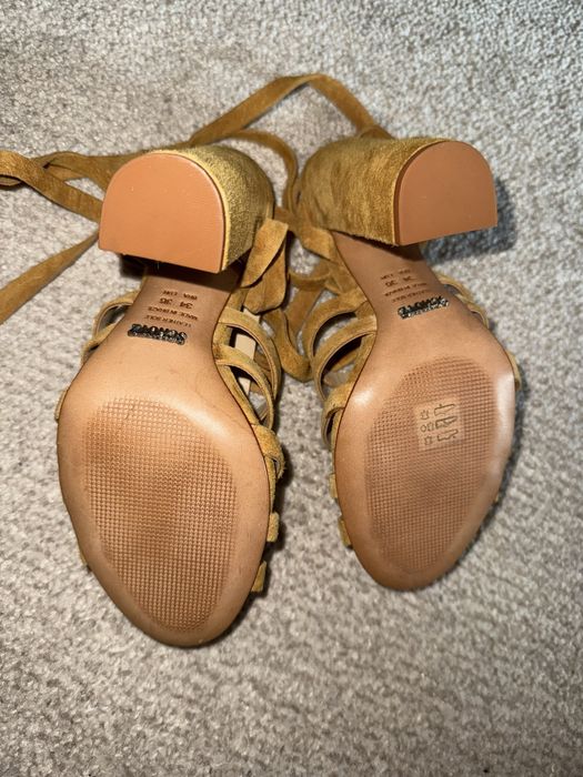 Sandale piele intoarsa masura 36