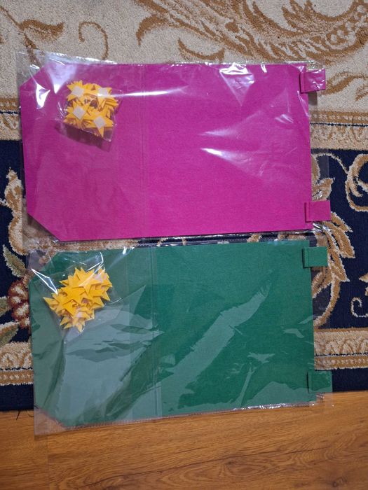 Yangi chiroyli ramazon kalendari yopishtiriladigan yulduzchalari bilan