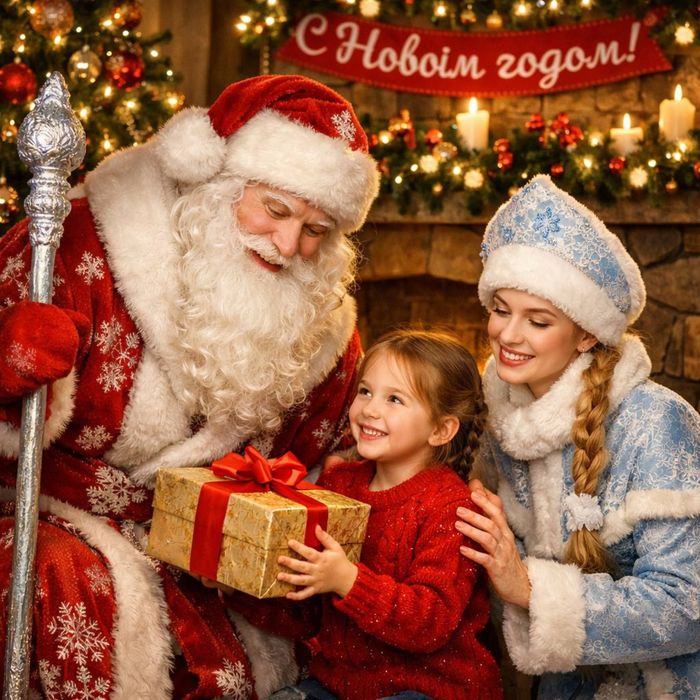Дед Мороз и Снегурочка придут к Вам в дом!