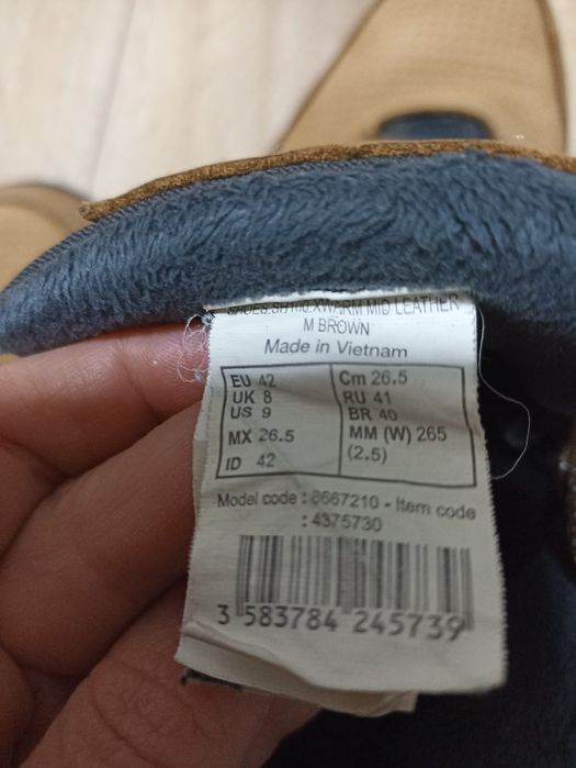 Ghete / Bocanci Decathlon, Quechua marime 42