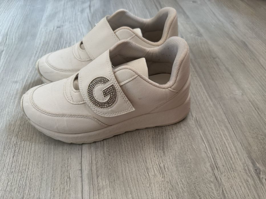 Pantofi sport damă alb-crem, mărimea 36