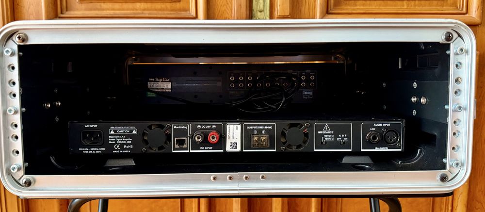 Mixer Stage Line & Amp. Digital De Linie PRO DIGI  & Casse Gear4Music