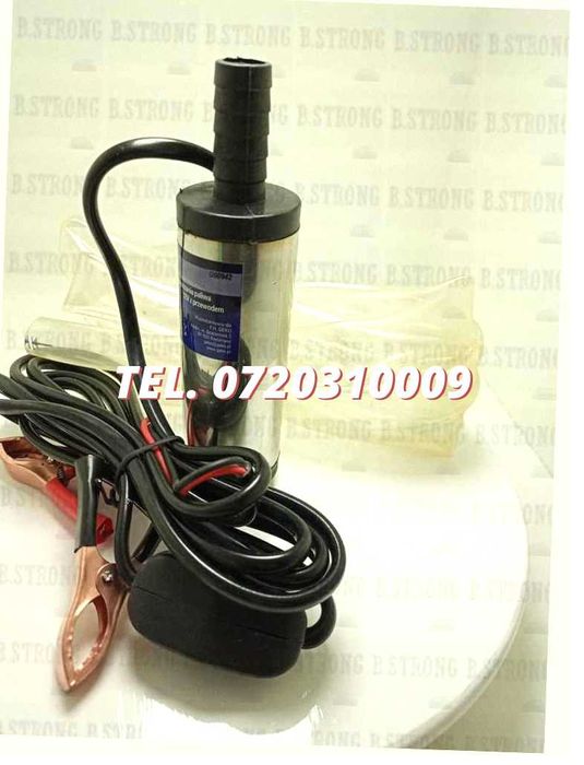 Pompa Submersibila Pt Ulei 12V / 230V 38Mm 19mm cablului