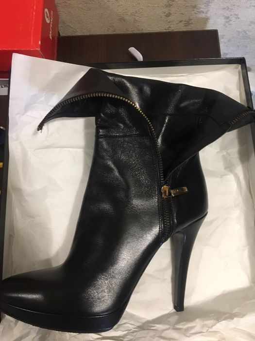 Ботильоны чистая кожа Италия