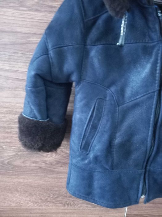 Cojocel blana naturala baiat 3 ani