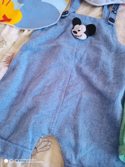 Гащеризончета 12м + обувки 23 номер