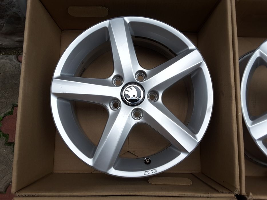 jante aliaj 16; 5x112; originale Vw, Skoda Superb, Octavia 2, 3, 4
