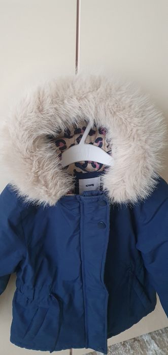 Geacă fetițe cu blăniță