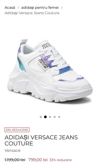 Adidasi versace jeans couture