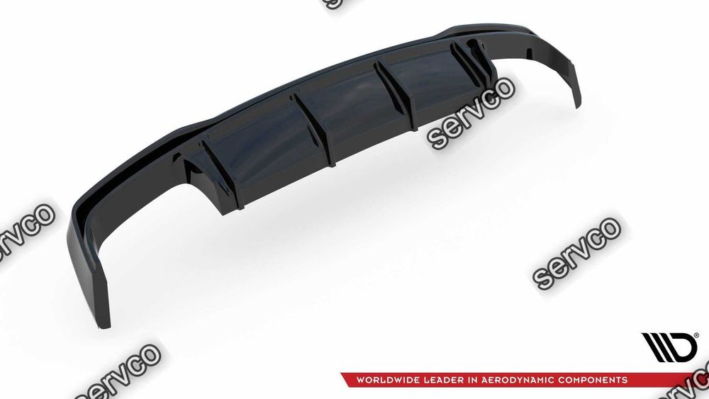 Prelungire difuzor bara spate Audi A6 C8 SLINE S6 C8 2018- v9 Maxton