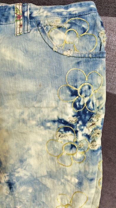 Хиповые джинсы от Канишки. Размер 48-50.