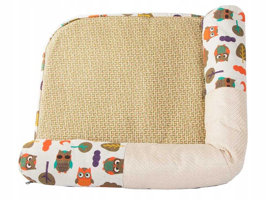 Pat pentru pisici 2-in-1 saltea confortabila si sisal 53 x 47 cm