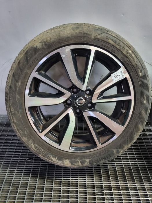 Jante aliaj Nissan X - Trail T32 2014 - 2017 (1495) R19 CU CAUCIUC DOT 2024 ET40 5*115