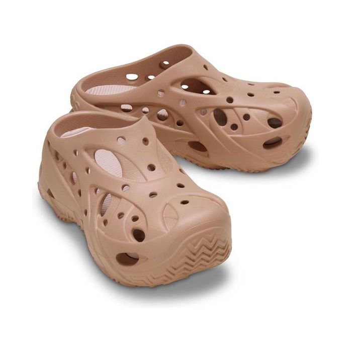 Crocs оригинал Caged clogs кроксы бежевые