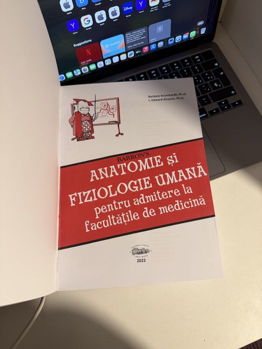 Barrons Anatomie si fiziologie umana 2022