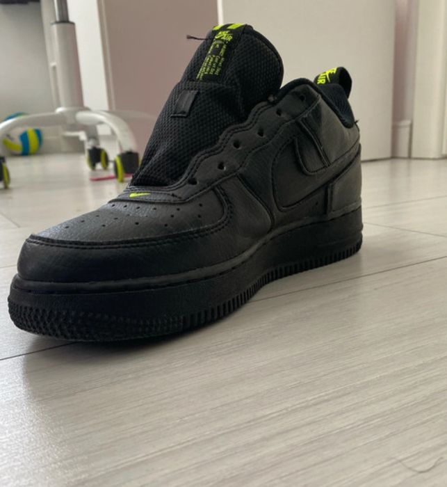 Air force 1 negru cu verde