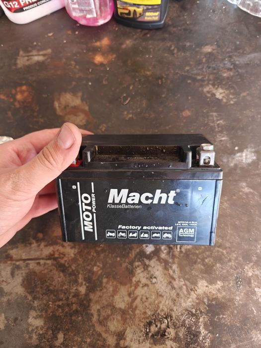 Baterie moto MACHT AGM MTX7A-4 SLA, 6AH. 105A