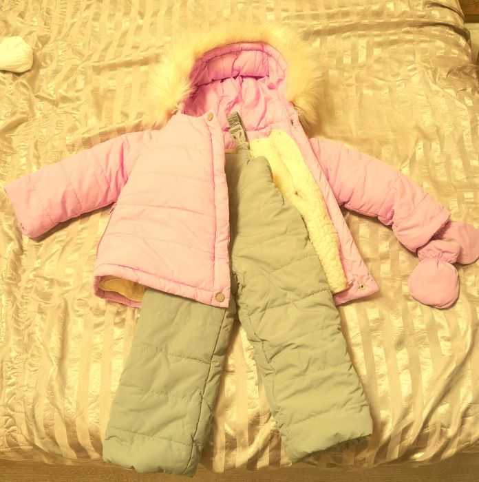 Комбинезон зимний для девочки
