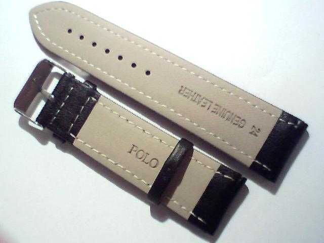 curea ceas piele neagra, maro, alba, Polo, Ufo, toate marimile.