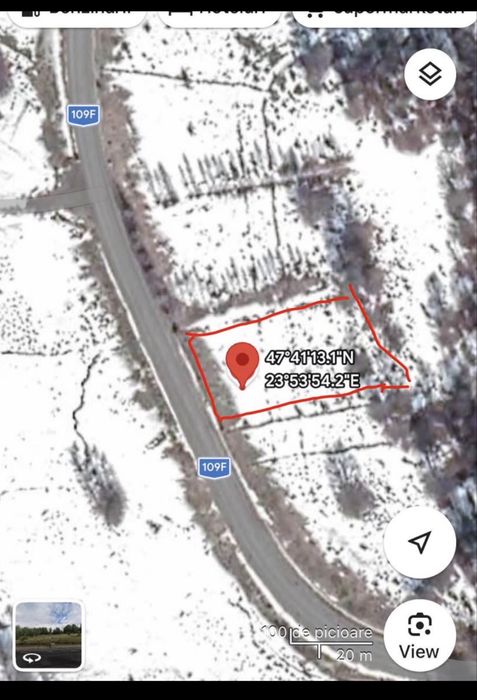 Ocazie teren intravilan lângă pârtia Cavnic 60 de ari. Ideal hotel, cabane, restaurant pt investiție