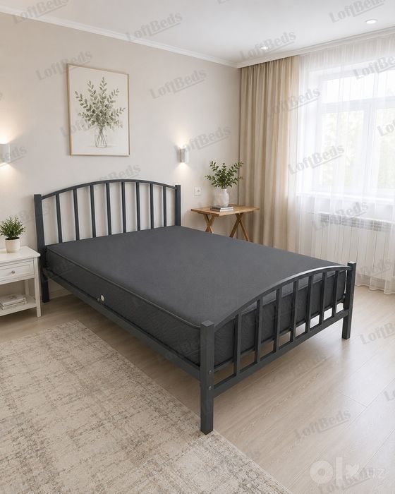 Кровать КАМЕЛИ двуспальнаяи односпальная, kalavat, matras,  Loft