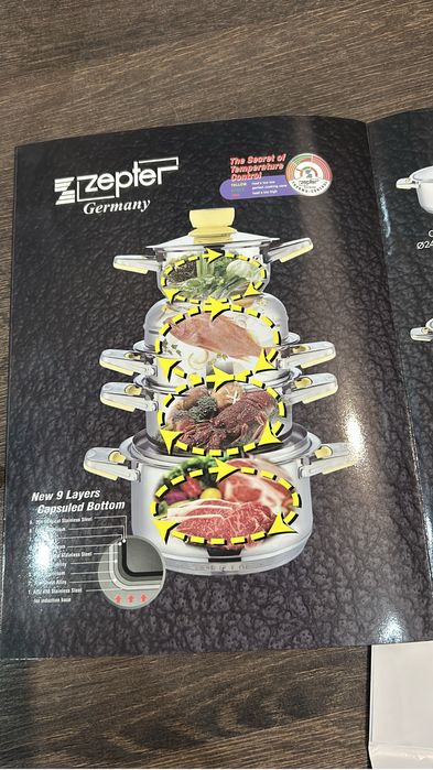 Zhepter кострюли
