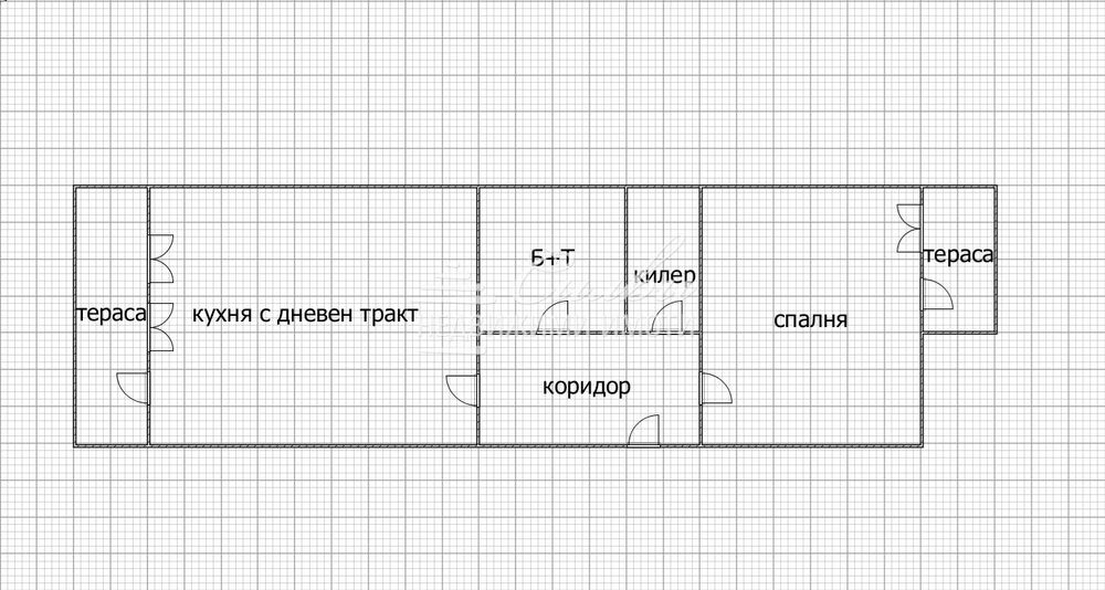 Двустаен ТУХЛЕН апартамент НОВО СТРОИТЕЛСТВО - кв. Добруджански!