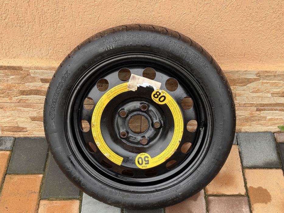 Roata rezerva slim R16/5x112/Volkswagen/Skoda/Seat/Audi a4 B6/B7