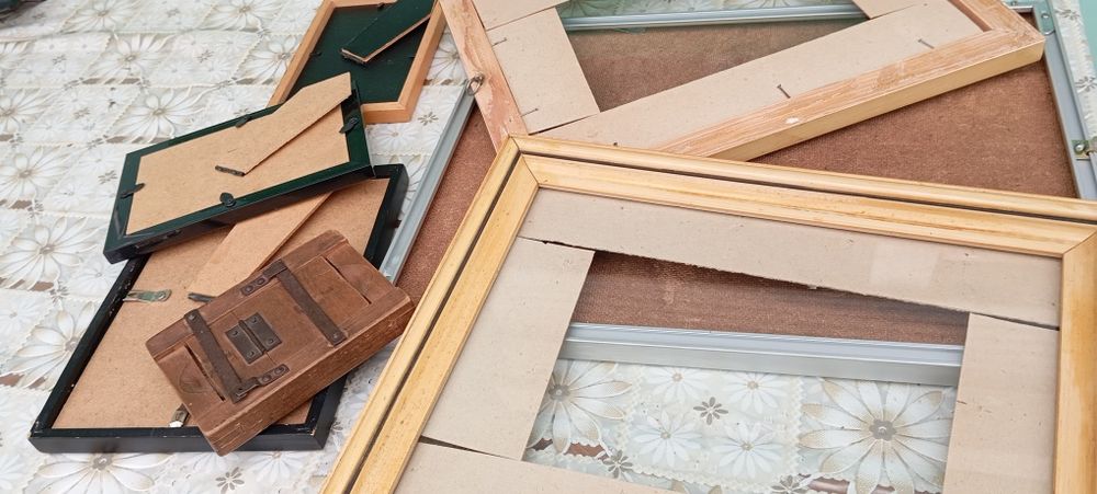 Lot rame foto cu sticla