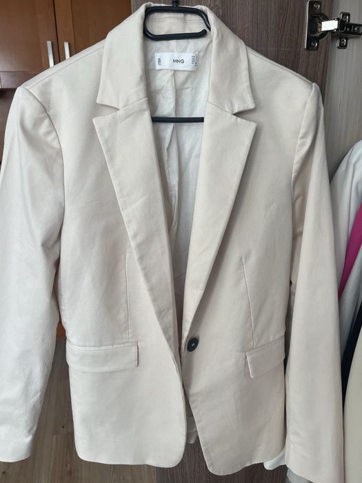 Сако/ блейзър Mango бежаво