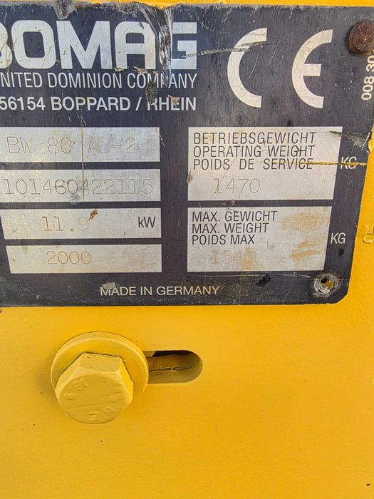 Cilindru compactor bomag