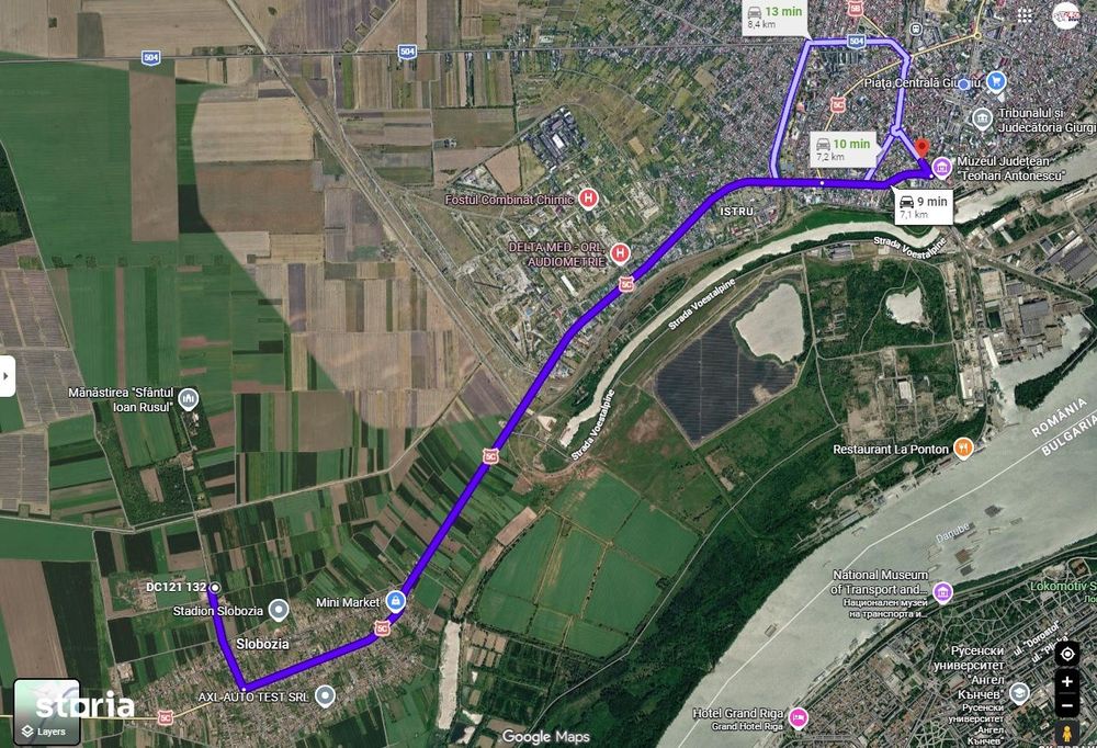 Teren de vanzare – 5.000 mp in comuna Slobozia, judetul Giurgiu