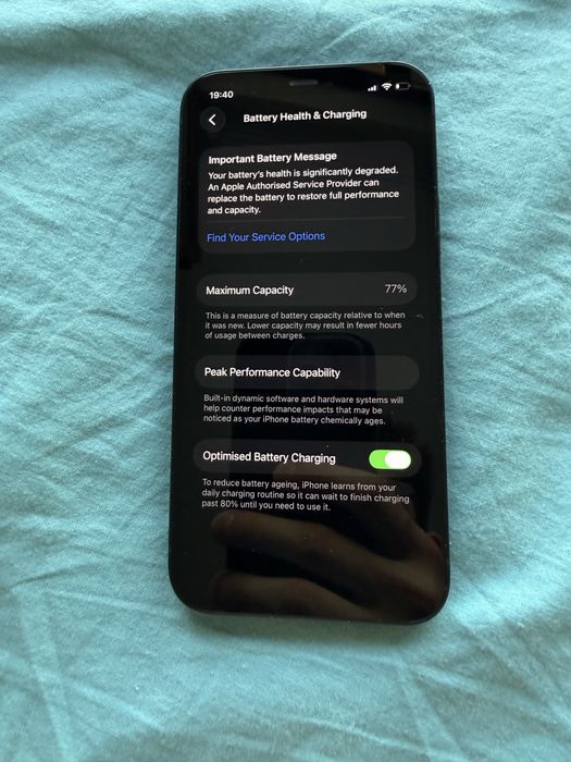 iPhone 12 64GB - Черен - Отличен!